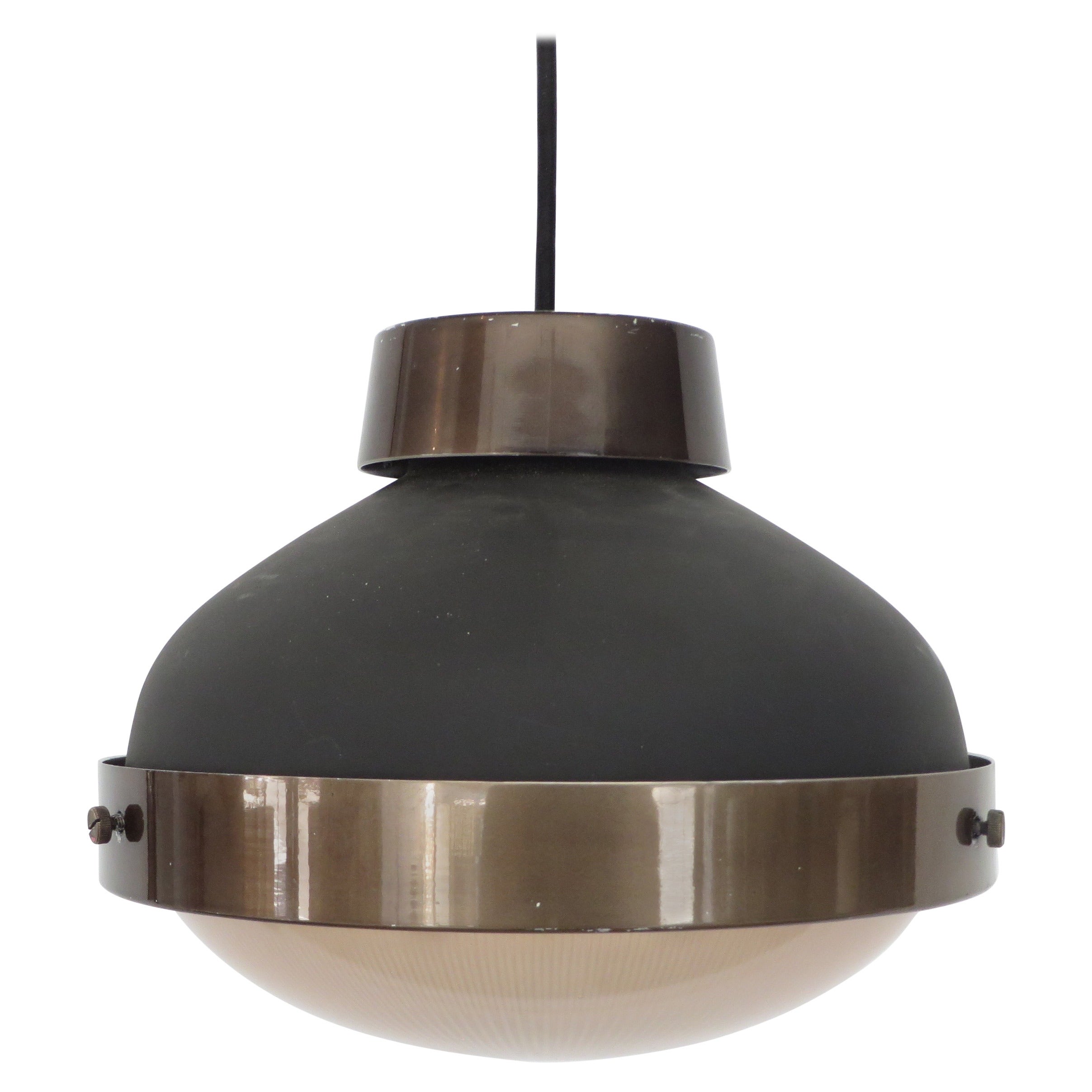 Italian Ceiling Lamp by Gino Sarfatti Model 3027p, for Arteluce