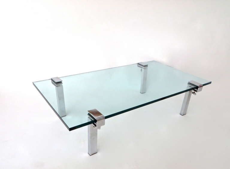 French T9 Low Coffee Table by Francois Arnal, Atelier A