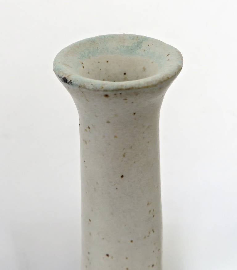 Very Large Italian Ceramic Bottle Vase by Bruno Gambone 3
