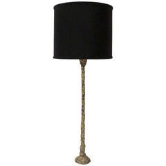 French Cast Bronze Table Lamp