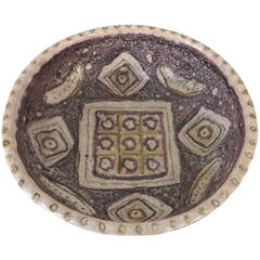 Italian Ceramic Bowl by Guido Gambone 9
