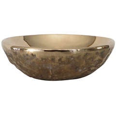 Ado Chale Cast Bronze Bowl