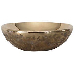 Ado Chale Cast Bronze Bowl