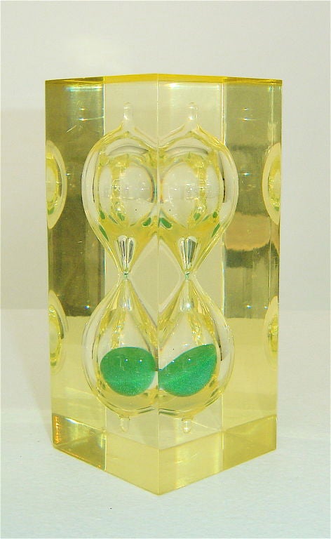 French Hourglass Timer in Resin