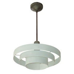 Used American Moderne Hanging Light Fixtures