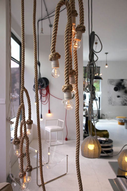 5 Light Flax Rope Light by Christien Meindertsma 4