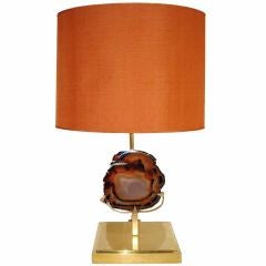 Agate Table Lamp In The Style Willy Daro