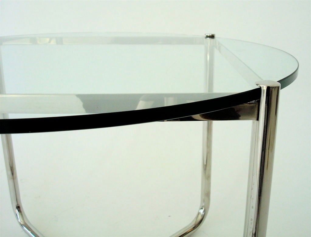 International Style MR Side Table by Mies van der Rohe for Knoll 2
