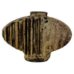 Vintage Monumental German Ceramic Vessel by Helmet Schaeffenaker