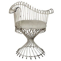 French Garden Chair by Mathieu Mategot