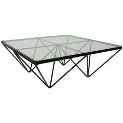 Vintage "Alanda" Low Coffee Table by Paolo Piva
