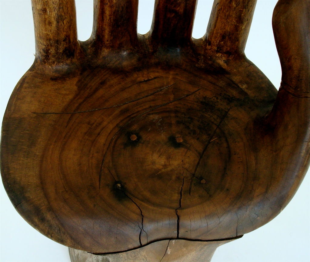 Carved Hand Chair 2