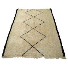 Beni Ourain Tribal Moroccan Rug