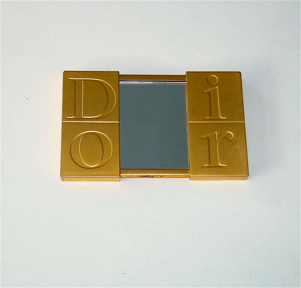 miroir dior de poche noir