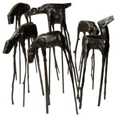 "Los Caballos" Bronze Horses by Salvador Dominquez