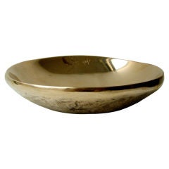 Ado Chale Large Cast Bronze Bowl