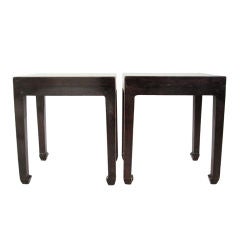 Antique Pair of Chinese Tables or Stools