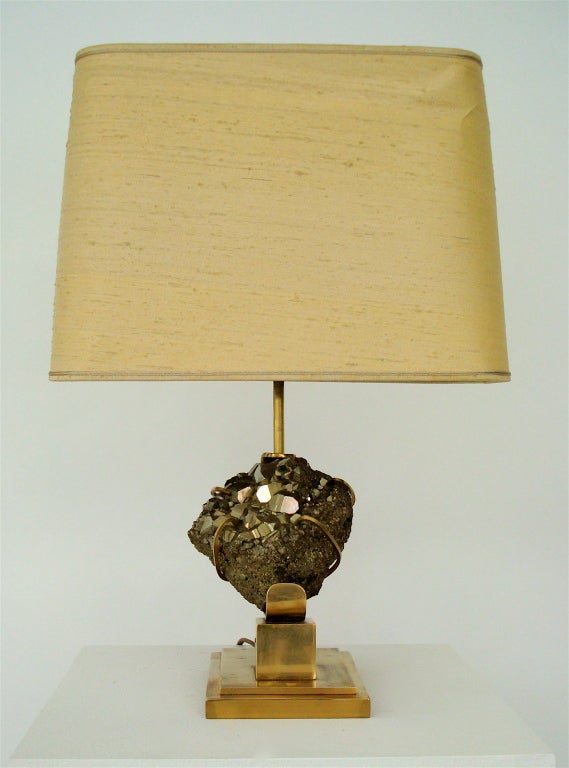 French Table Lamp by Willy Daro