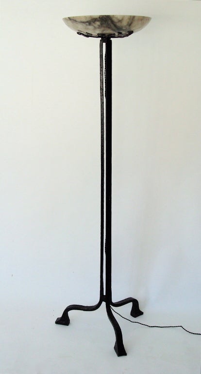 French Art Deco Floor Lamp by Charles Piguet