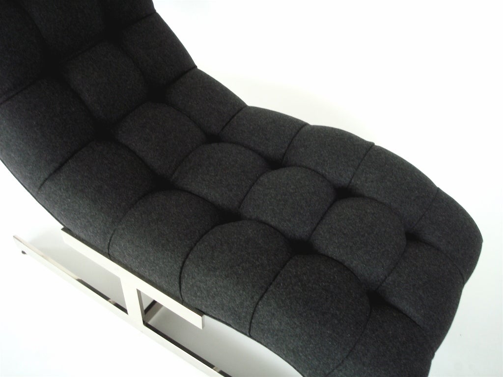 Wave Chaise by Milo Baughman 1