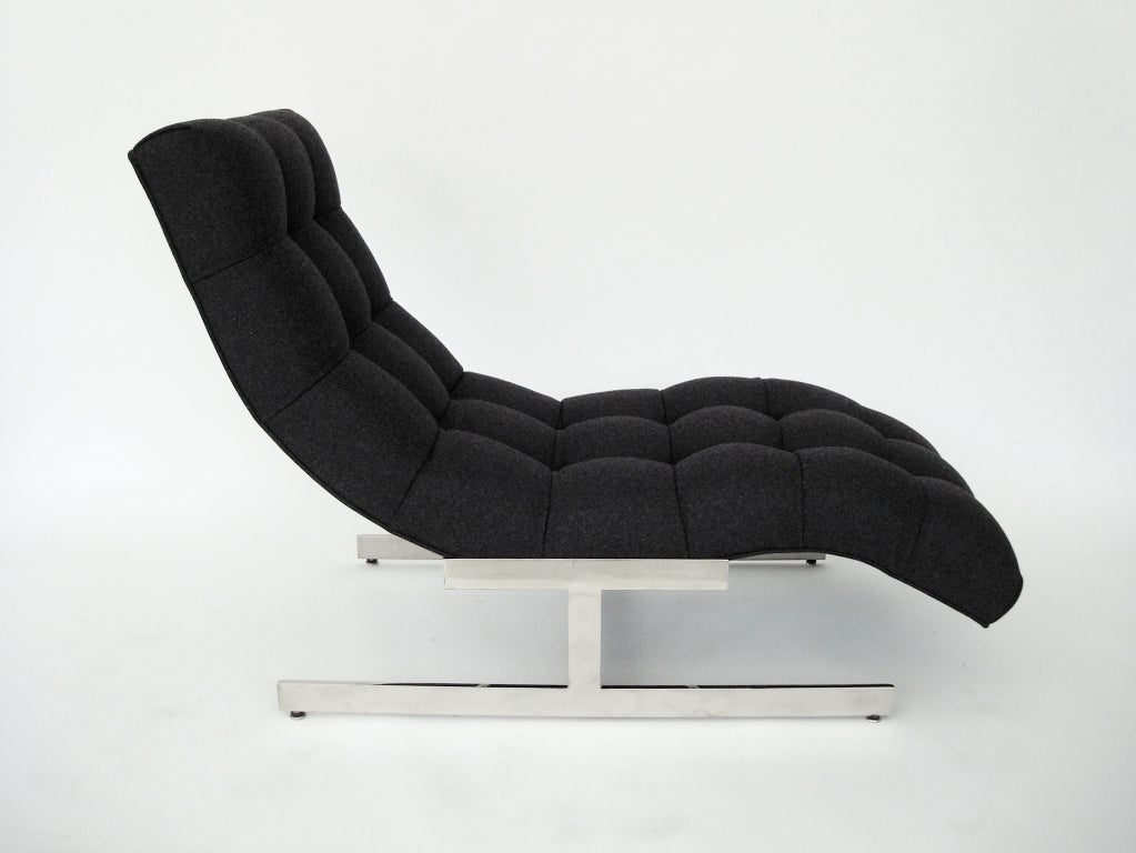 Wave Chaise by Milo Baughman 2
