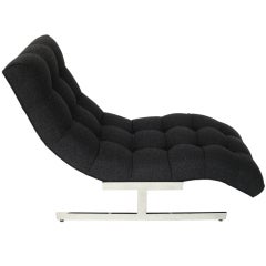 Wave Chaise by Milo Baughman
