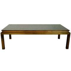 Vintage French Coffee Table by Masion Jansen