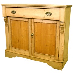 Charming English Two Door Cabinet