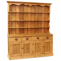 Early 19th Century English Pine Welsh Dresser