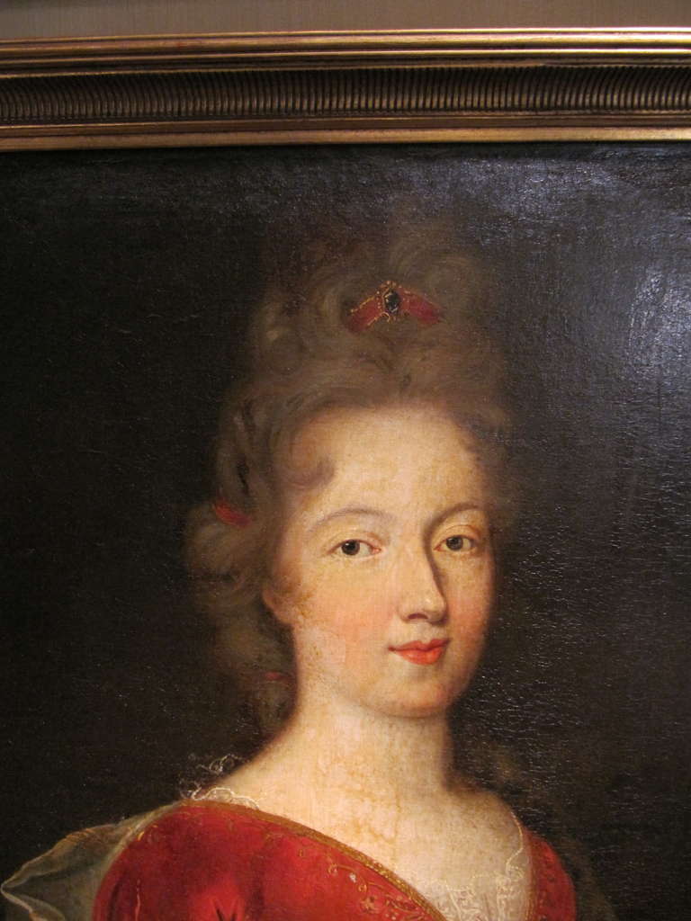 18th Century Portrait of a Lady In Excellent Condition In Buchanan, MI