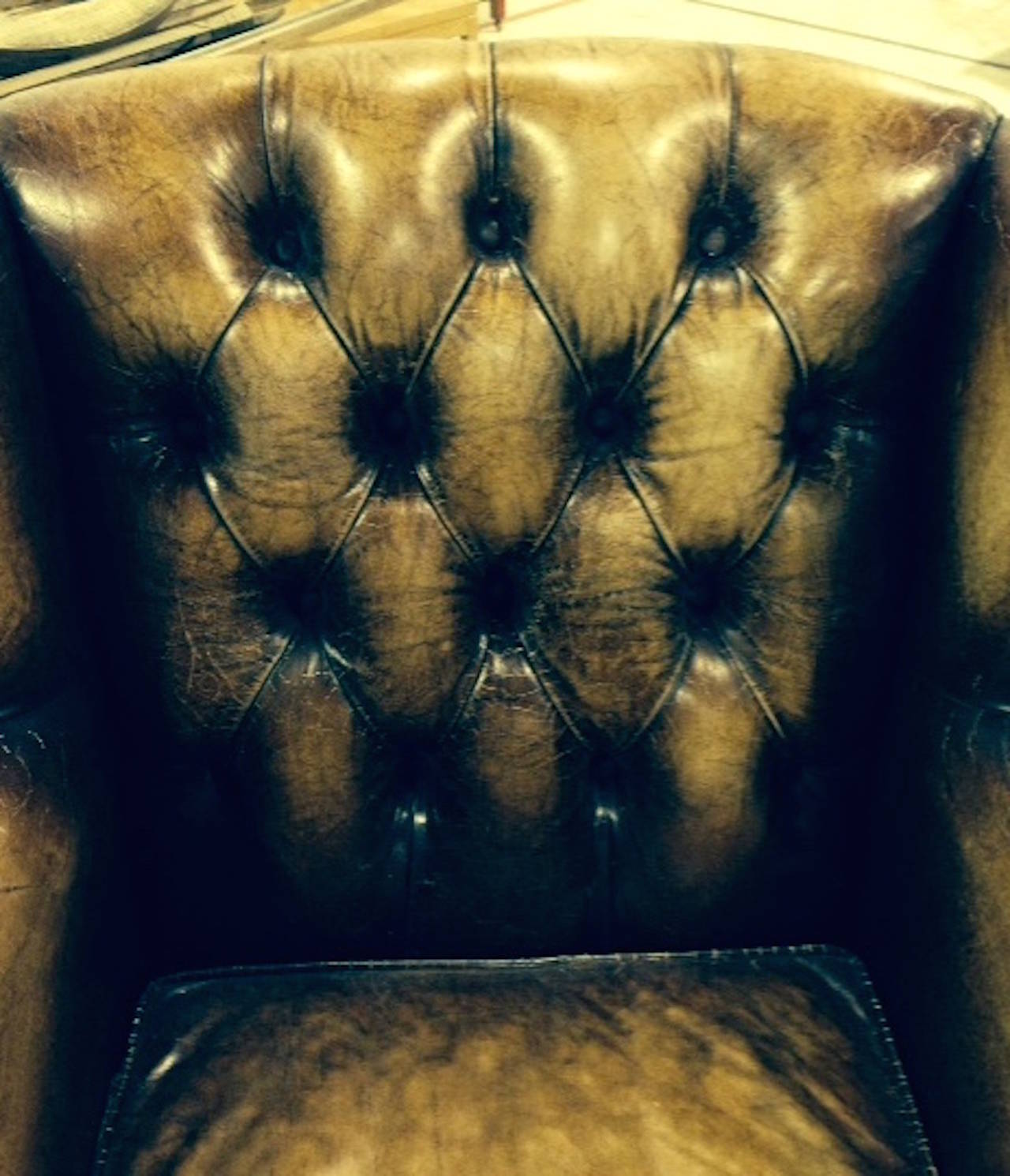 leather library chairs