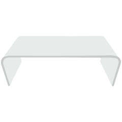 Lucite Waterfall Table In The Manner Of Jean-Michael Frank.