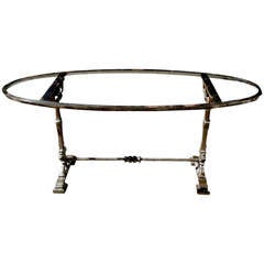 19th Century French Iron Table Base