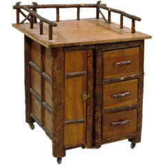 Folk Art Cabinet 5