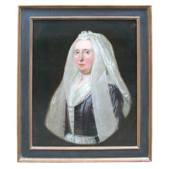 Portrait néerlandais de Mme Victoria Walsh du 18ème siècle