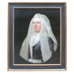 18th Century Dutch Portrait of Mrs. Victoria Walsh 8