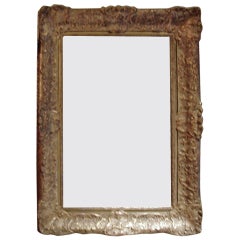 Antique 19th Century Giltwood Frame with New Mirror