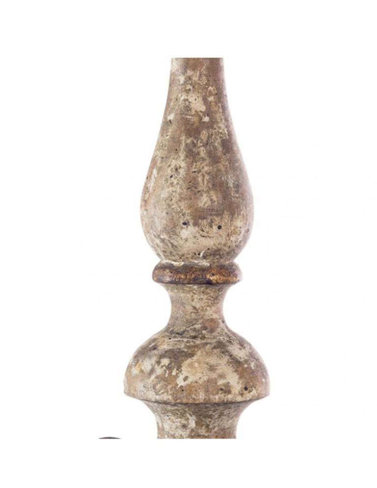 Pareja de candelabros de tres brazos de estilo italiano con detalle de borlas siglo XX en venta