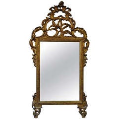 Very Nice 19th Century Italian Carved Gilt Wood