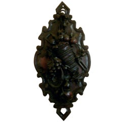 Exceptional 19th Century Black Forest Carving Of Basket And Fruit 10