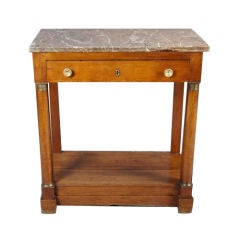 EARLY 19TH CENTURY FRENCH EMPIRE CONSOLE