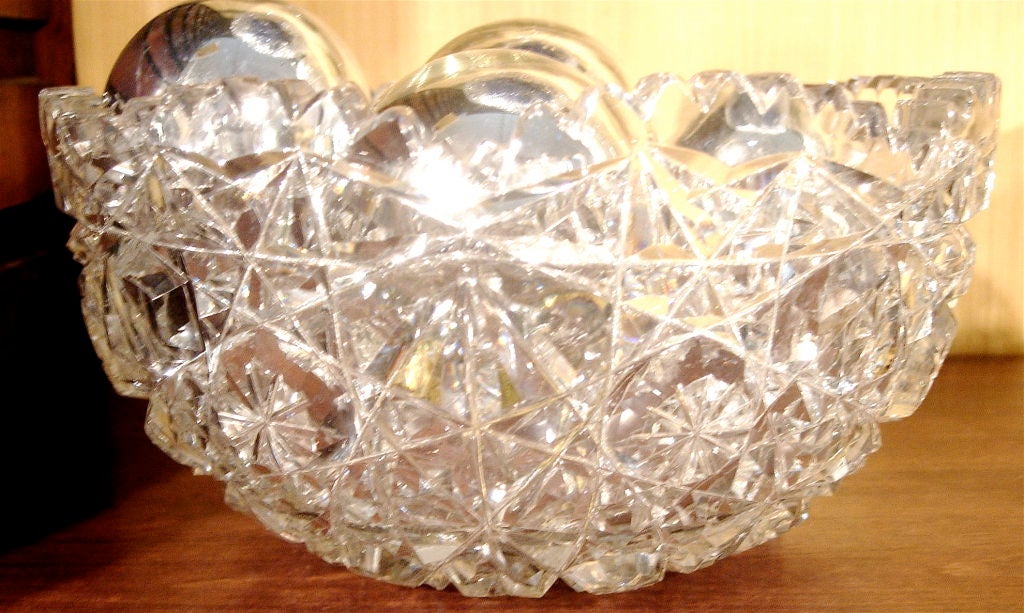 A Collection Of American Brilliant Cut Glass Bowls 2