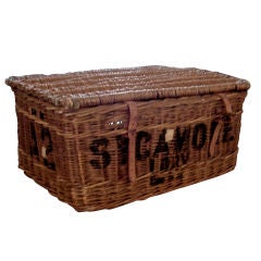 Large English Storage Basket