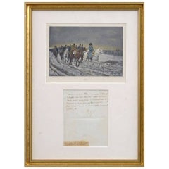 Letter from Napoleon to Josephine, See Detailed Photo's for Content