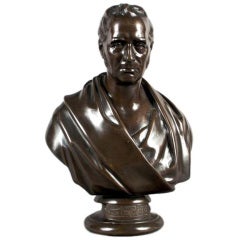 Bronze Bust of George Stephenson