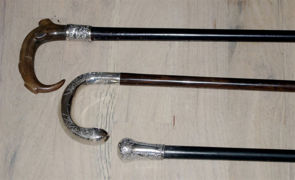 Collection Of Assorted English Walking Sticks