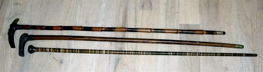 Collection Of Assorted English Walking Sticks