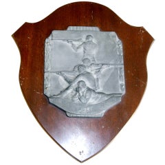 English Athletic Commemorative Wall Plaque 4