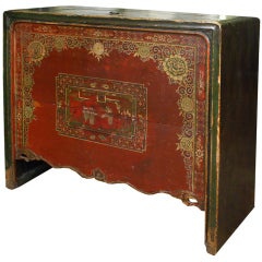 19th Century China Painted Coffer