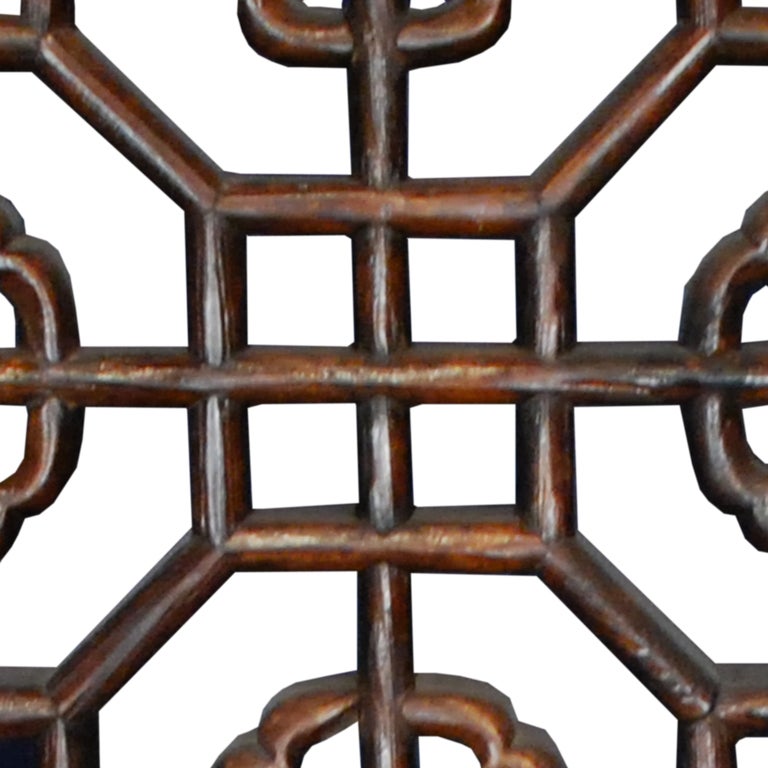 19th Century Chinese Courtyard Lattice Panels 1